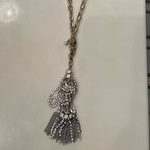 CAbi rhinestone pendant necklace